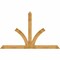 Ekena Millwork Richland Rough Sawn Timber Gable Bracket, Western Red Cedar, 108"W x 68"H x 4"D x 6"F, 15/12 Pitch GBW108X68X0406RIC00RWR - alternate 1